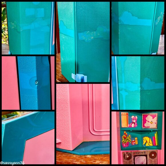 🆕VTG▪️1984 BARBIE Home & Office Foldable Playset W 12 Piece Furniture & Access - Picture 13 of 14